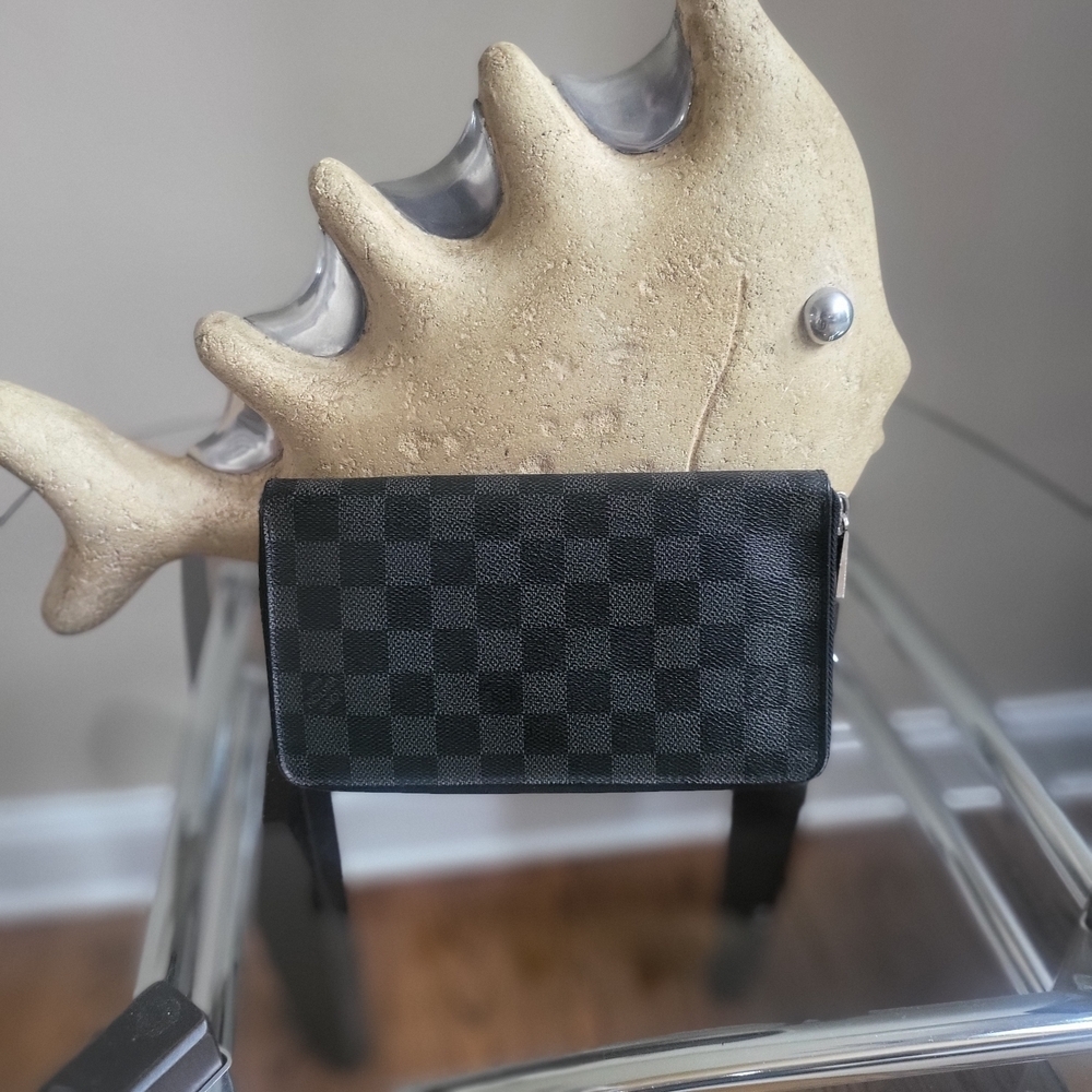 Louis Vuitton Damier Graphite Zippy Extra Large Organizer. Authentic.. - Picture 2 of 15